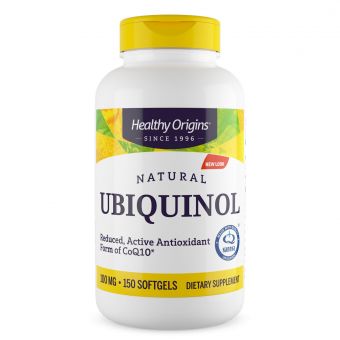 Убіхінол натуральний, Ubiquinol, Healthy Origins, 100 мг, 150 капсул