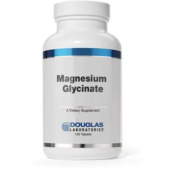 Магний глицинат, Magnesium Glycinate, Douglas Laboratories, поддерживает нормальную работу сердца и формирование костей, 120 таблеток