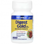 Пищеварительные ферменты, Digest Gold with ATPro, Enzymedica, 21 капсула