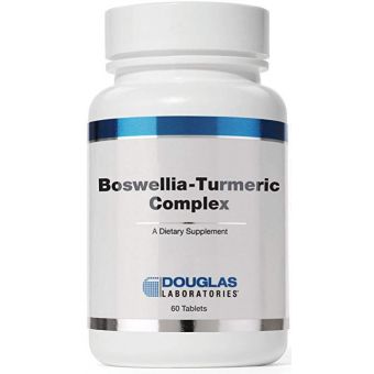 Босвелия и куркумин, Boswellia-Turmeric, Douglas Laboratories, комплекс для восстановления суставов и мышц, 60 таблеток