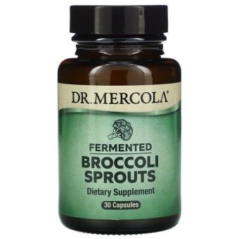 Брокколі ферментована, Broccoli Sprouts, Dr. Mercola, 30 капсул