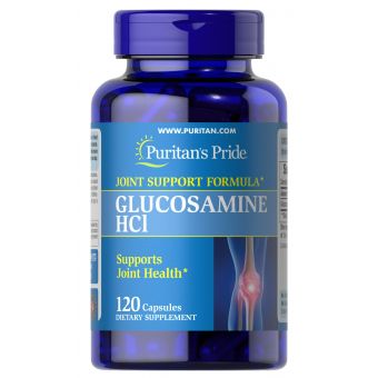 Глюкозамин, Glucosamine  HCl, Puritan's Pride, 120 капсул