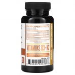 Витамин Д3 и К2, Vitamin K2 + D3, Zhou Nutrition, 60 вегетарианских капсул