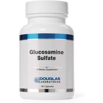 Глюкозамін сульфат, синтез і підтримка сполучної тканини, Glucosamine Sulfate, Douglas Laboratories, 500 мг., 60 капсул