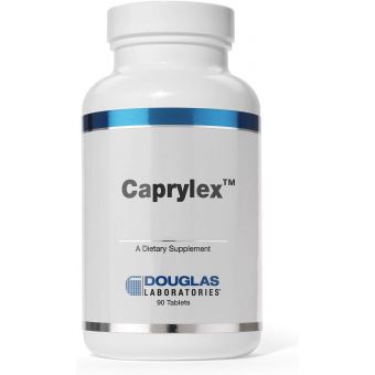 Каприловая кислота, нормализация микроэкологии кишечной микрофлоры, Caprylex, Douglas Laboratories, 90 таблеток