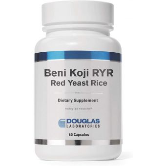 Ферментований червоний дріжджовий рис, Beni-Koji RYR, Douglas Laboratories, 60 капсул