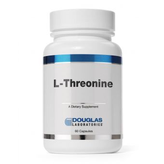 L-треонин, L-Threonine, Douglas Laboratories, 500 мг, 60 капсул