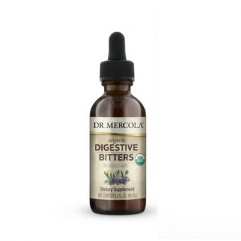 Органическая пищеварительная поддержка, Digestive Bitters with Natural Flavors, Dr. Mercola, 60 мл