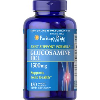 Глюкозамин, Glucosamine, Puritan's Pride, 1500 мг, 120 капсул