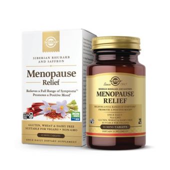 Підтримка при менопаузі, Menopause Relief, Solgar, 30 міні-таблеток