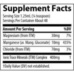 Ионный марганец, Liquid Ionic Manganese, Trace Minerals Research, 10 мг, 59 мл