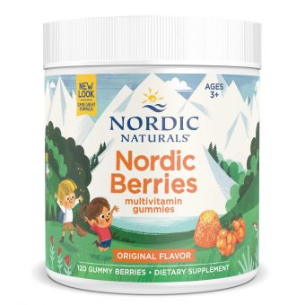 Витамины для детей, Multivitamin Gummies, Nordic Naturals, оригинальный вкус, 120 конфет