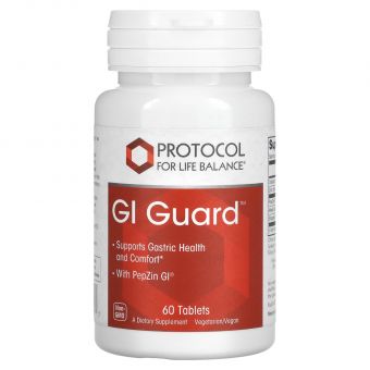 Підтримка кишкової мікрофлори, GI Guard AM, Protocol for Life Balance, 60 таблеток