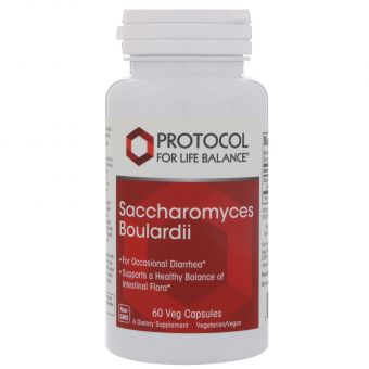 Сахароміцети буларді, Saccharomyces Boulardii, Protocol for Life Balance, 60 вегетаріанських капсул