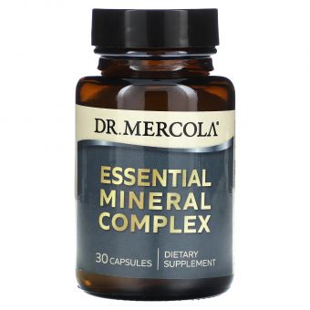 Незамінні мінерали, Essential Mineral, Dr. Mercola, комплекс, 30 капсул