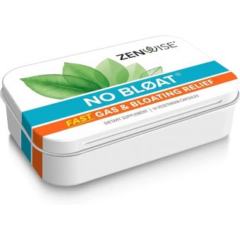 Пробиотик от вздутия живота, No Bloat with Clinically Studied DE111 Probiotic, Zenwise Health, ежедневный, 14 вегетарианских капсул