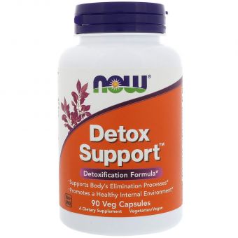 Очищення організму, Detox Support, Now Foods, 90 капсул