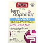  Пробиотики дофилус для женщин, Women's Fem Dophilus, Jarrow Formulas, 1 млрд КОЕ, 30 капсул