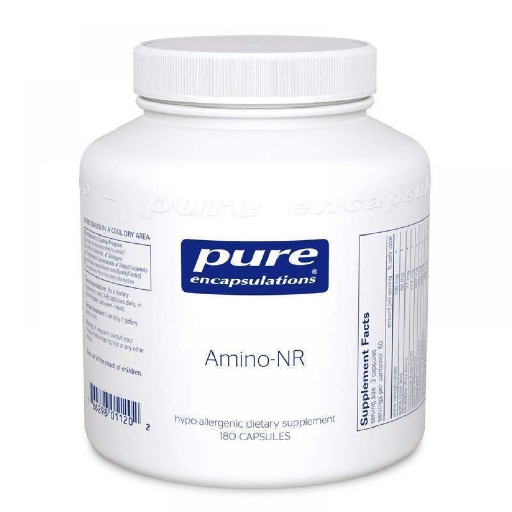 Комплекс аминокислот, Amino-NR, Pure Encapsulations, 180 капсул