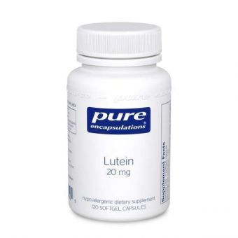 Лютеїн, Lutein, Pure Encapsulations, 20 мг, 120 капсул