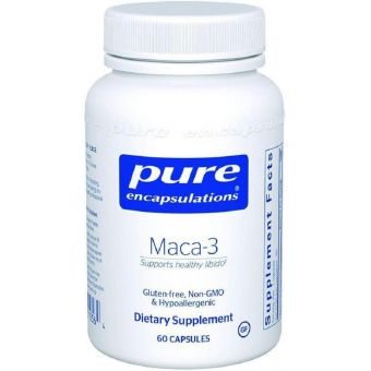 Мака-3, Maca-3, Pure Encapsulations, 60 капсул