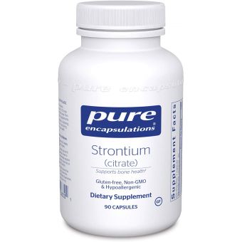 Стронцій (цитрат), Strontium (citrate), Pure Encapsulations, 90 капсул