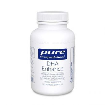  ДГА усиленная, DHA Enhance, Pure Encapsulations, 180 капсул