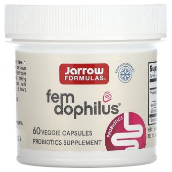 Дофилус для женщин, Women's Fem Dophilus, Jarrow Formulas, 60 капсул