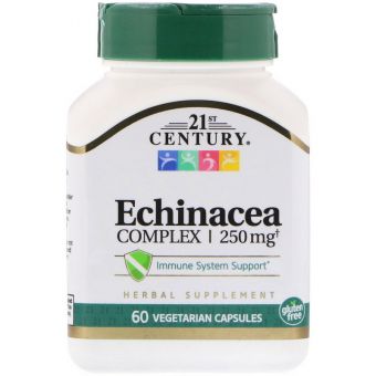 Екстракт ехінацеї, Echinacea, 21st Century, 60 капсул