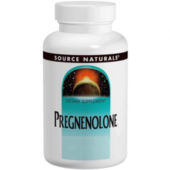 Прегненолон, Pregnenolone, Source Naturals, 50 мг, 120 таблеток