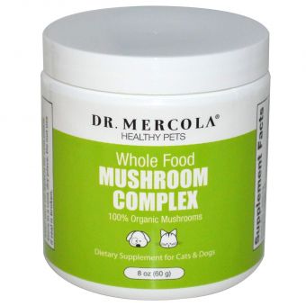 Комплекс грибов для здоровья животных, Dr. Mercola, 60 г.