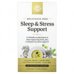 Підтримка сну та зниження стресу, Sleep & Stress Support, Solgar, 60 рослинних капсул