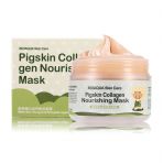 Омолоджуюча маска для обличчя та шиї з колагеном Bioaqua Pigskin Collagen Nourishing Mask (100 м)