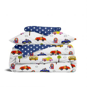 Детское постельное белье в кроватку CARS CS1