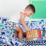 Детское постельное белье в кроватку DINO