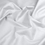 Подростковая постель с простыней на резинке SMOKY WHITE