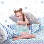 Детское постельное белье в кроватку MINT STARS