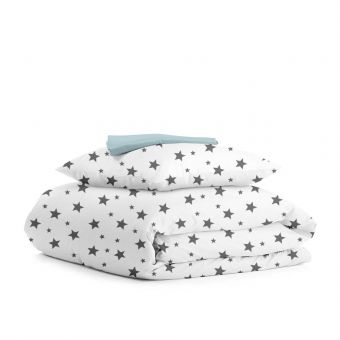 Подростковая постель с простыней на резинке BIG STAR CS4