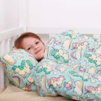 Детское постельное белье в кроватку MINT UNICORN