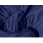 Полуторная постель с простыней на резинке BLUE SEAWEED CS3