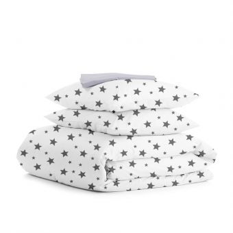 Двуспальная постель с простыней на резинке BIG STAR CS3
