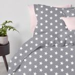 Двуспальная постель с простыней на резинке STARS CS3