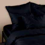 Семейный комплект постельного белья сатин BLACK CS6