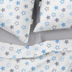 Полуторная постель с простыней на резинке CLEAR STARS CS1