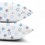 Полуторная постель с простыней на резинке CLEAR STARS CS1