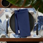 Набор столовый на 2 персоны LEAFAGE BLUE & NIGHTFALL