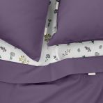 Двуспальная постель с простыней на резинке AURORA CS3
