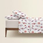 Полуторное постельное белье WATERCOLOR FLOWERS CS1