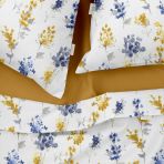 Двуспальная постель с простыней на резинке WATERCOLOR FLOWERS