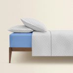 Двуспальная постель с простыней на резинке MINI DOTS CS6